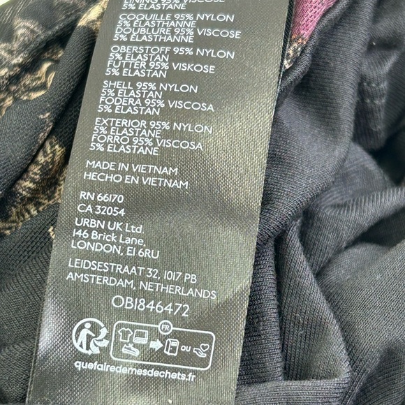 NEW Free People Night Blooms Mesh Pants Sheer Rosette - Picture 7 of 9